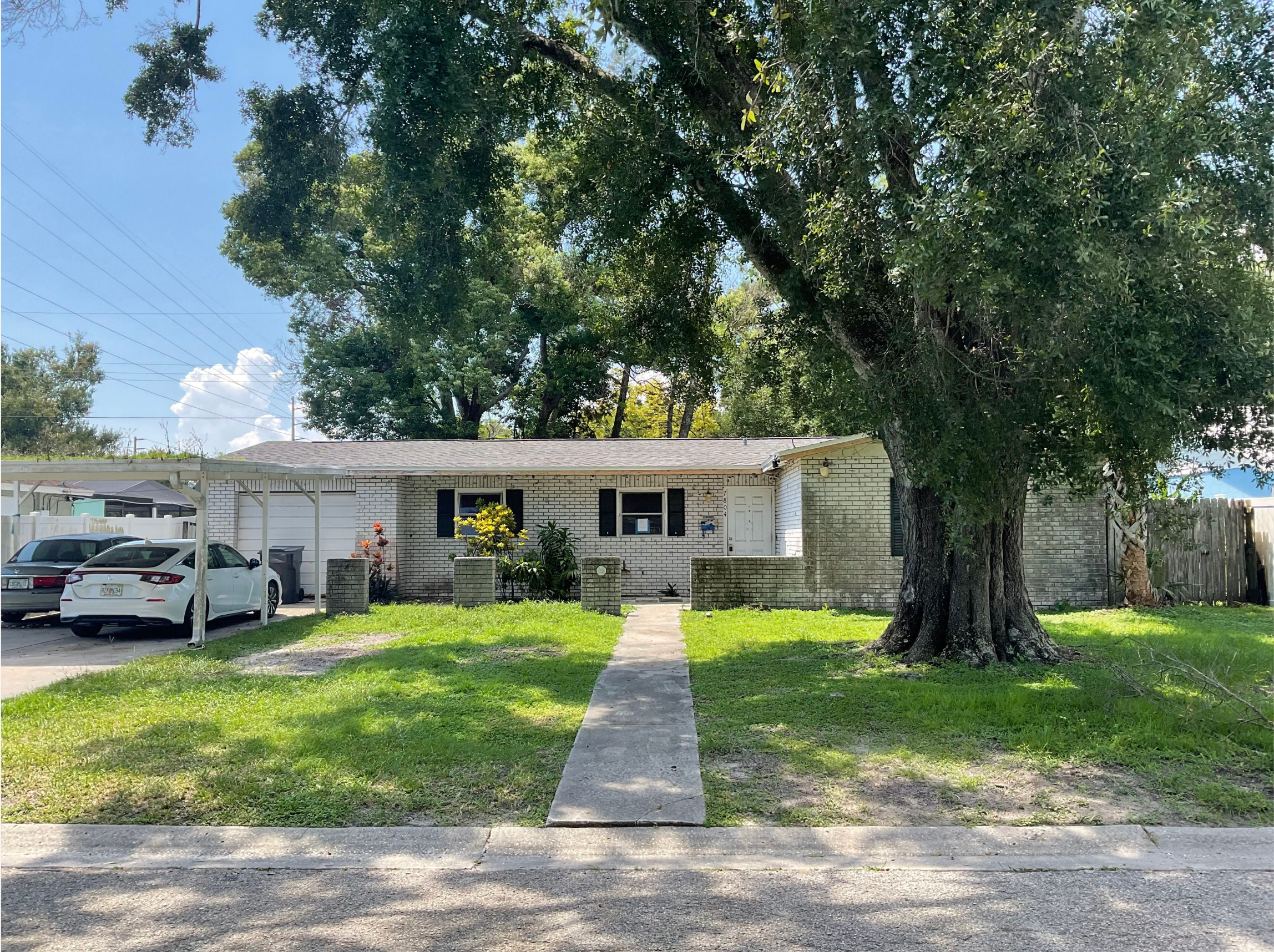 Florida brick home